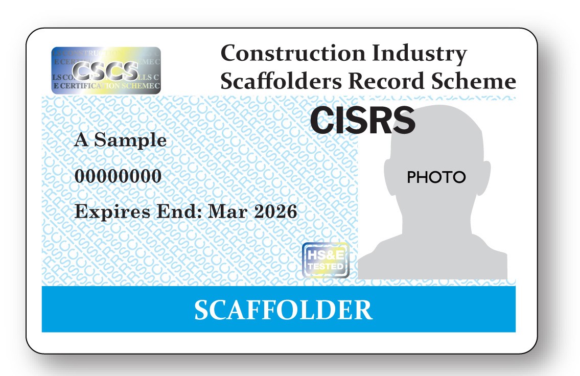 Construction Industry Scaffolders Record Scheme (CISRS)