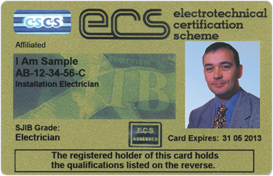 Electrotechnical Certification Scheme (Scotland only)