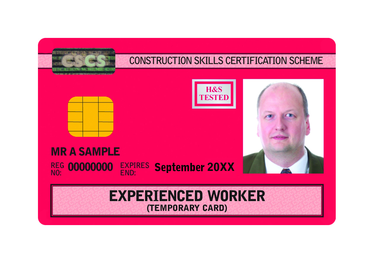 CSCS Experienced Worker Card