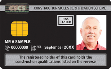 Manager CSCS Card Black