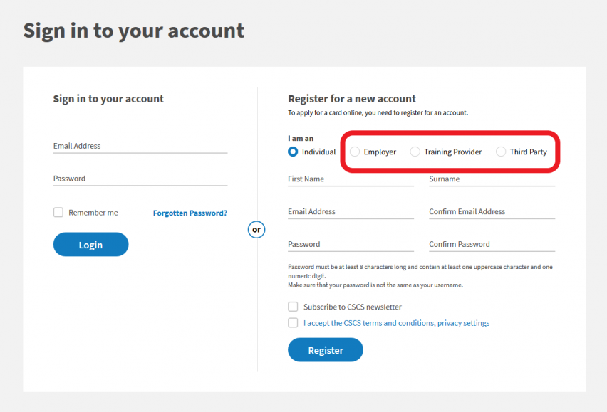 Prepaid Accounts | Official CSCS Website