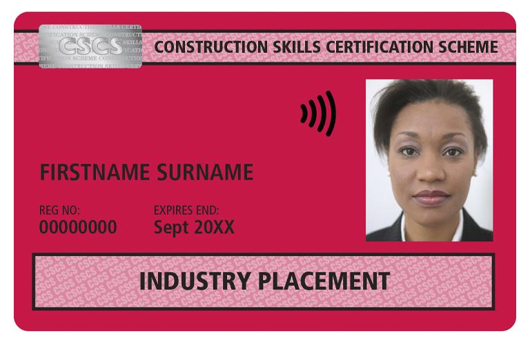 Construction Skills Certification Scheme | Official CSCS Website - Industry Placement Card