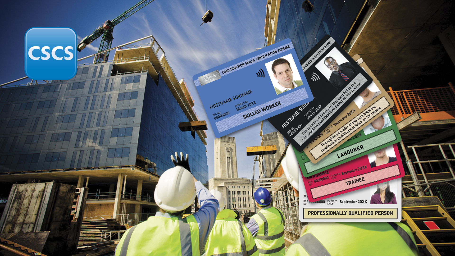 Types of CSCS card