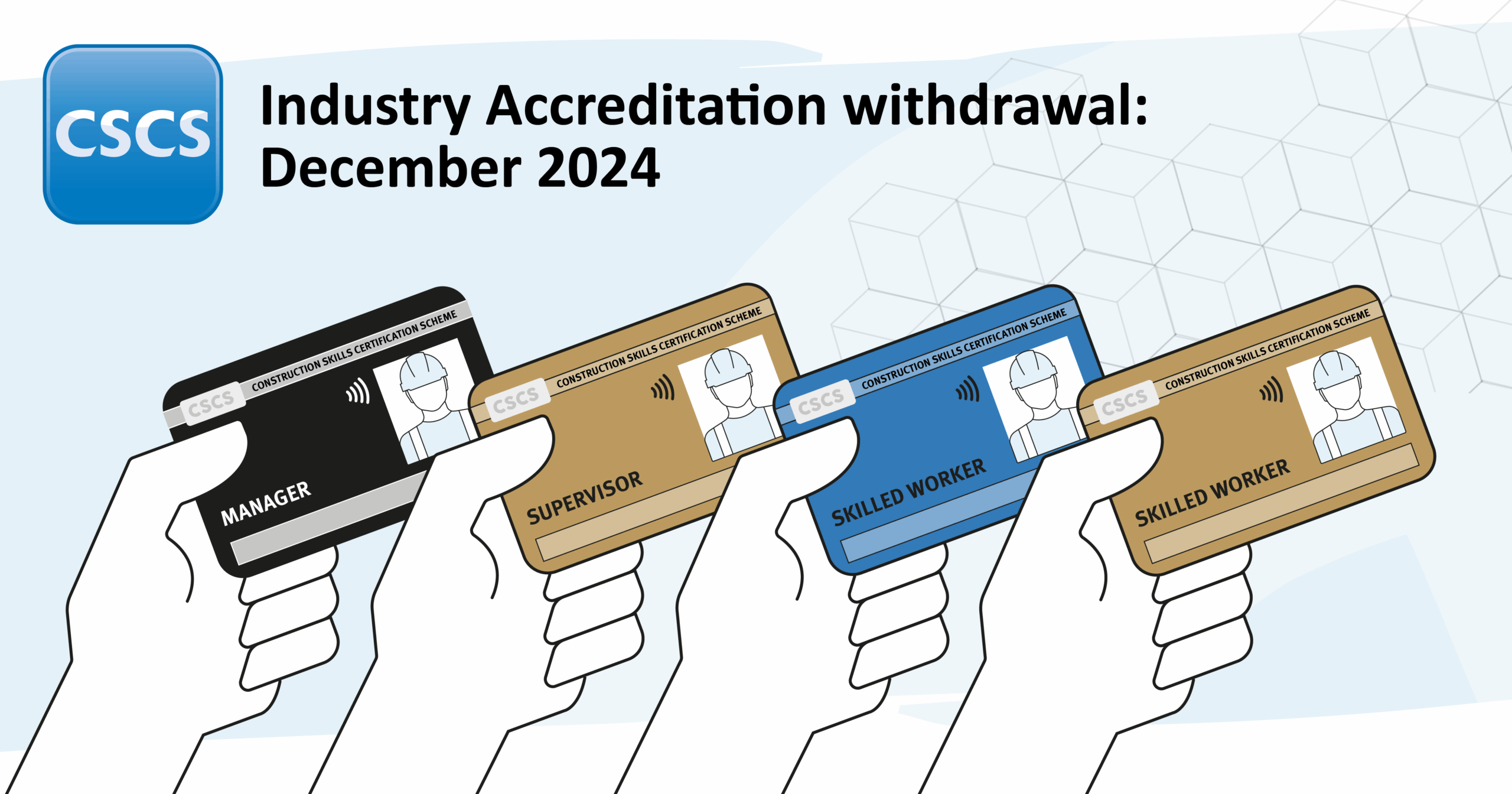 Industry Accreditation withdrawal